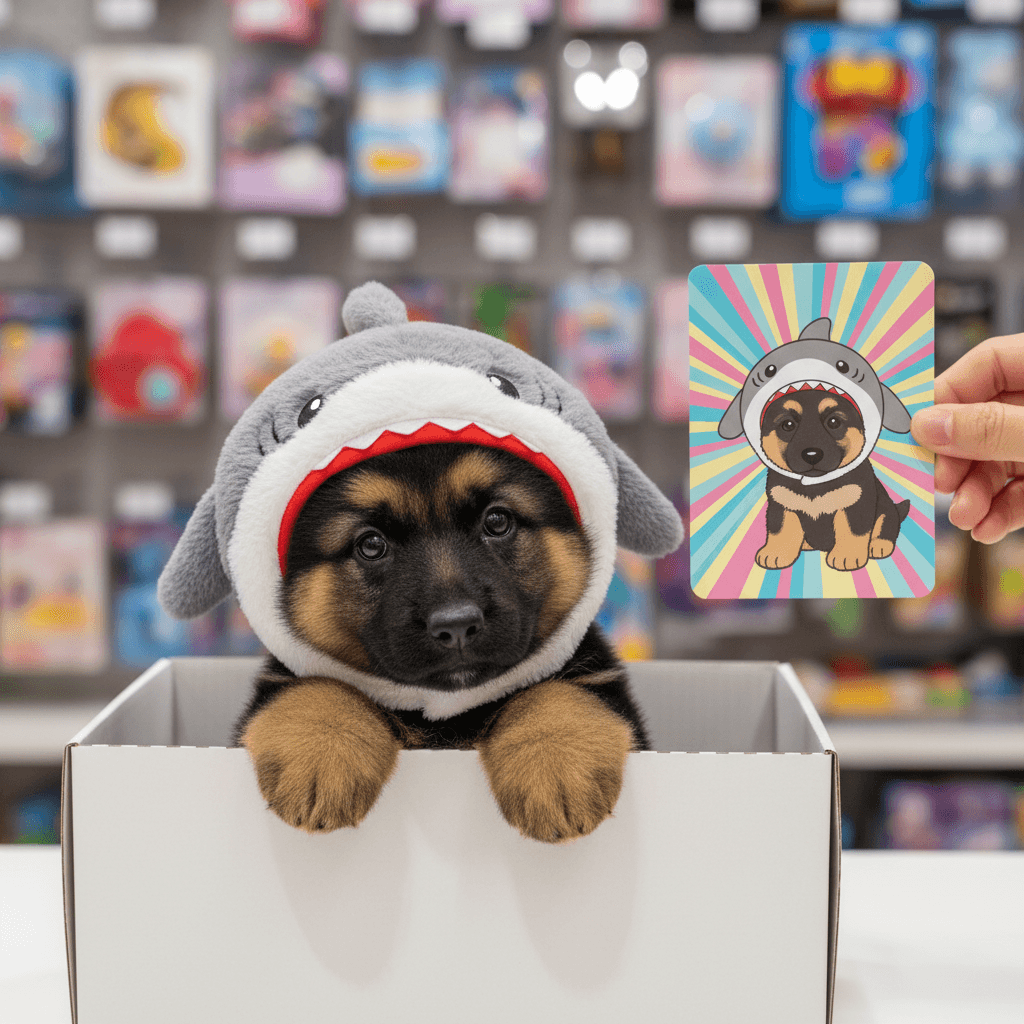 Sharkie Plush Delivery - After