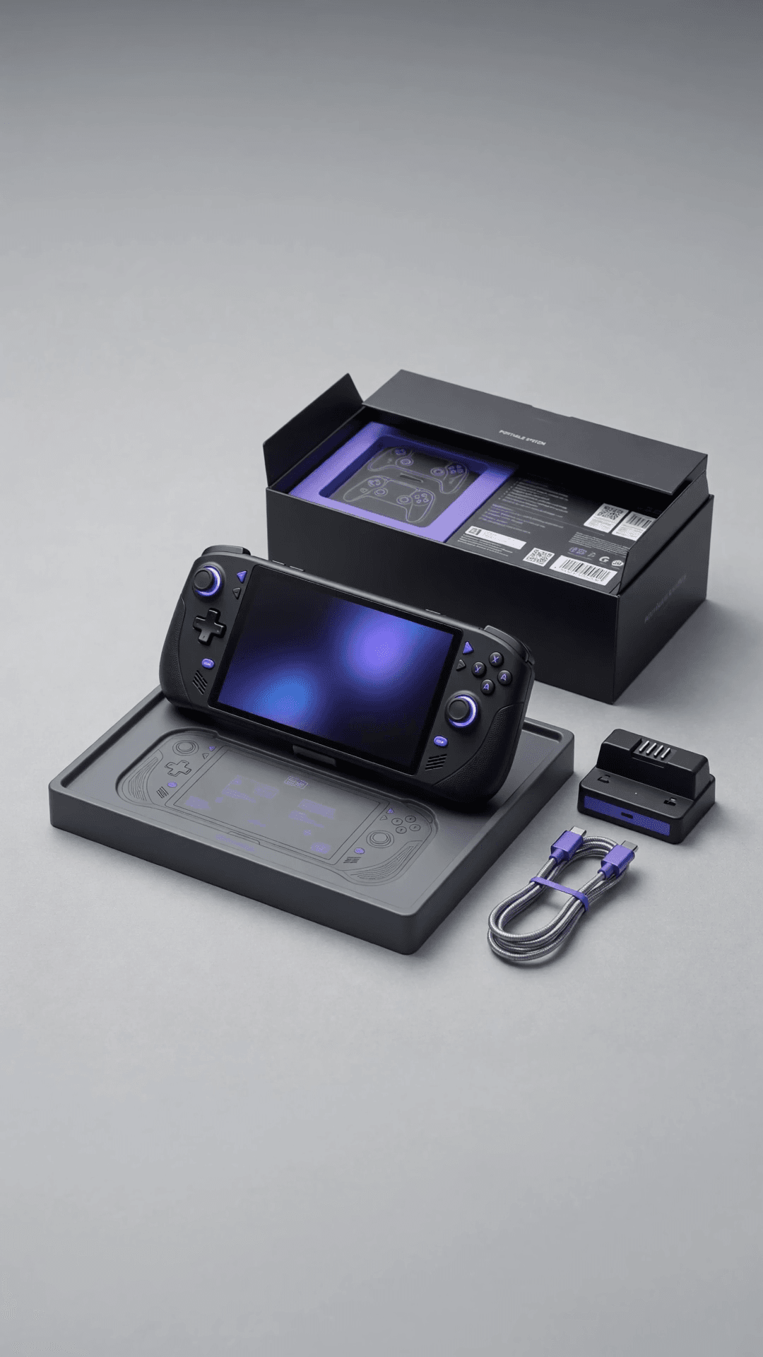 Gaming Handheld Screen On