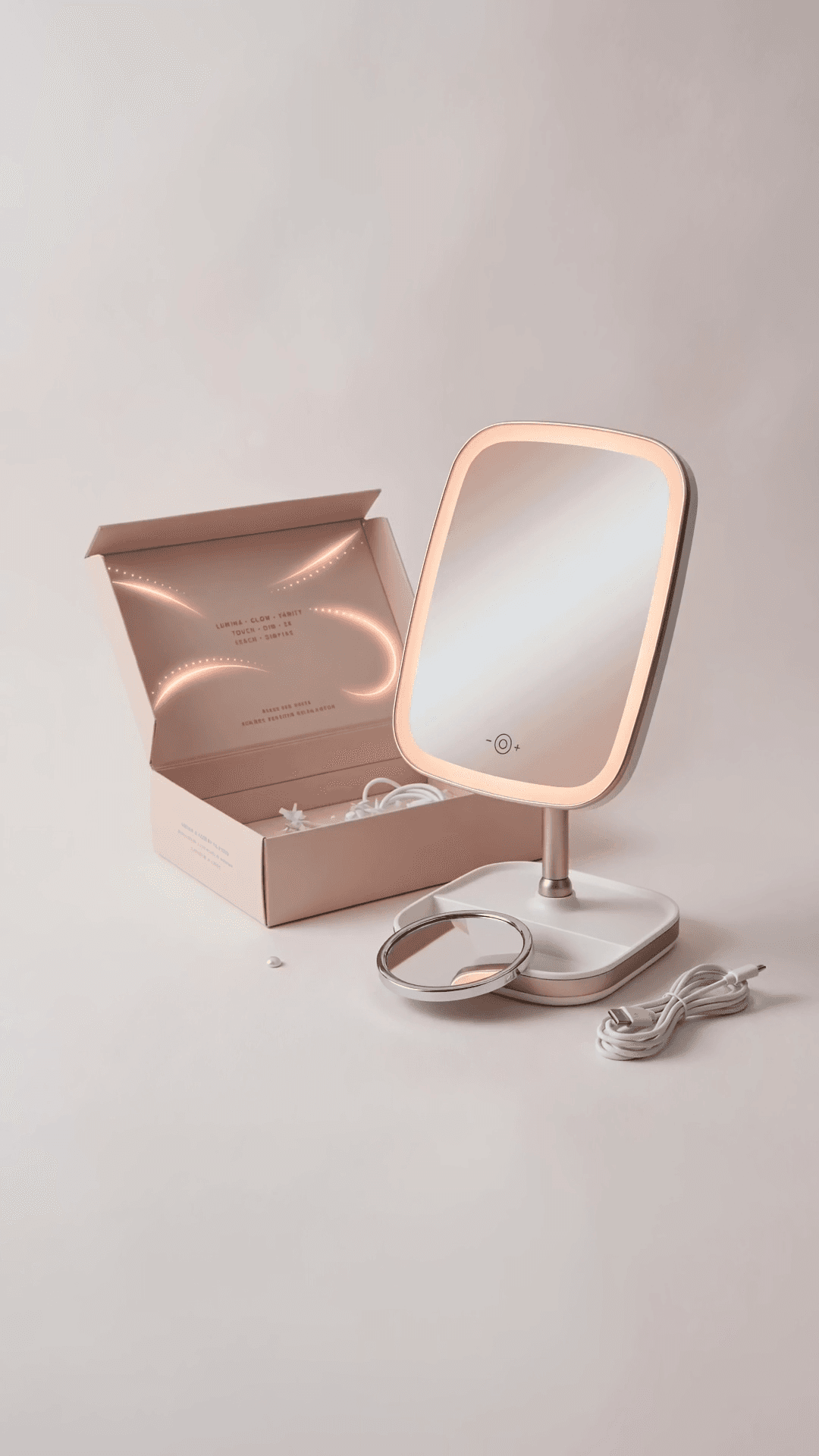 Vanity Mirror Glow