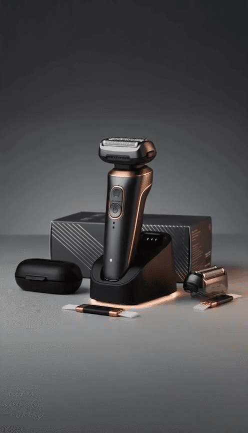 Electric Shaver Blade Reveal