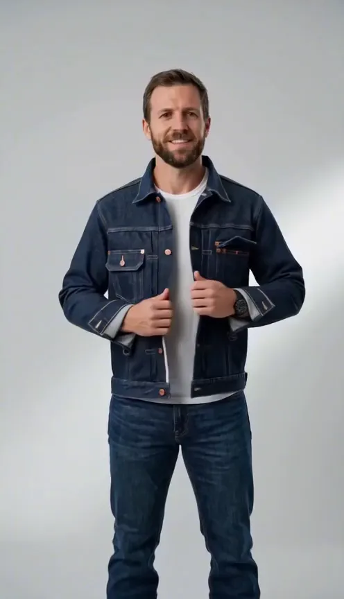 Denim Jacket Layer Check