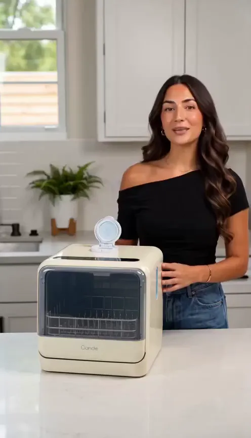 Countertop Dishwasher Load Cycle